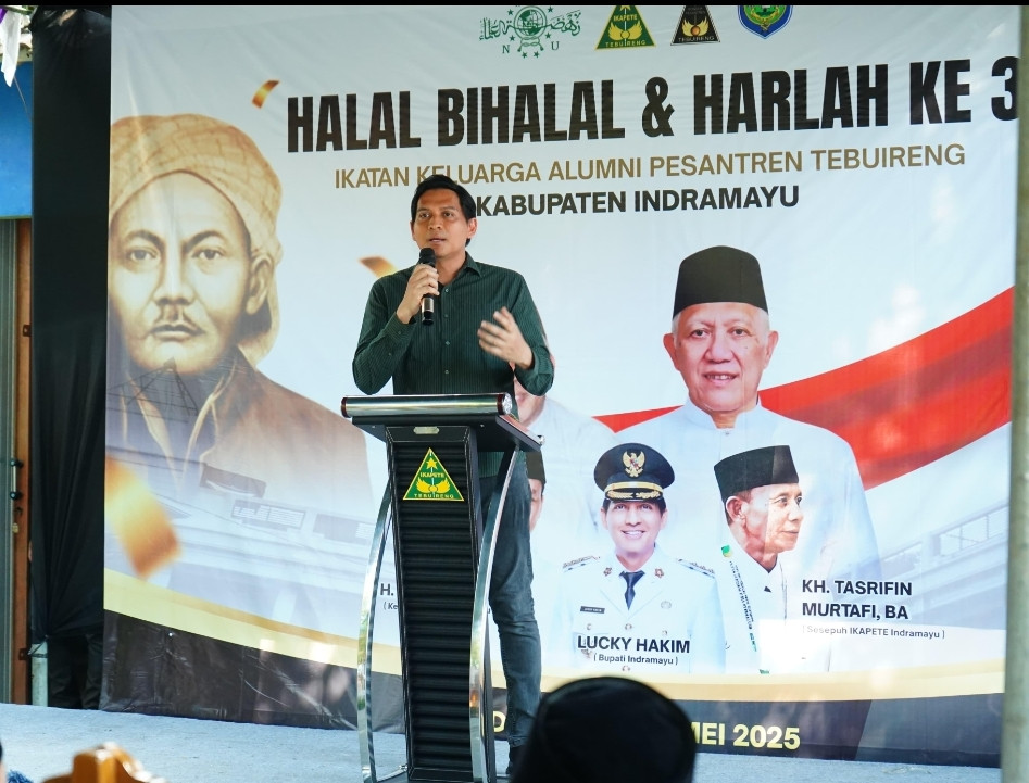 Bertemu Alumni Ponpes Tebu Ireng, Lucky Hakim Perkuat Nuansa Religius Indramayu