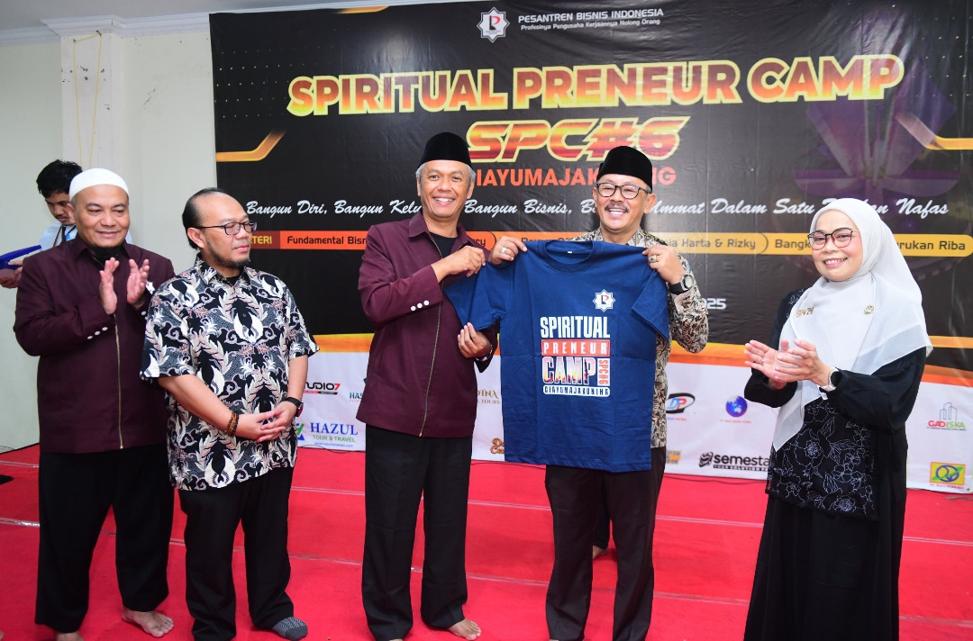 Wabup Syaefudin Buka Spiritual Preneur Camp, Ciptakan Ekonomi Kerakyatan Berbasis Pesantren