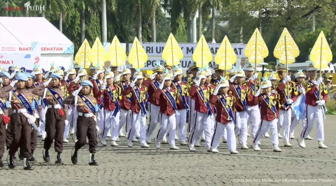 Polisi Cilik Dermayu Tampil Memukau di Hadapan Presiden, Lucky Hakim: Motivasi Bagi Anak Indramayu