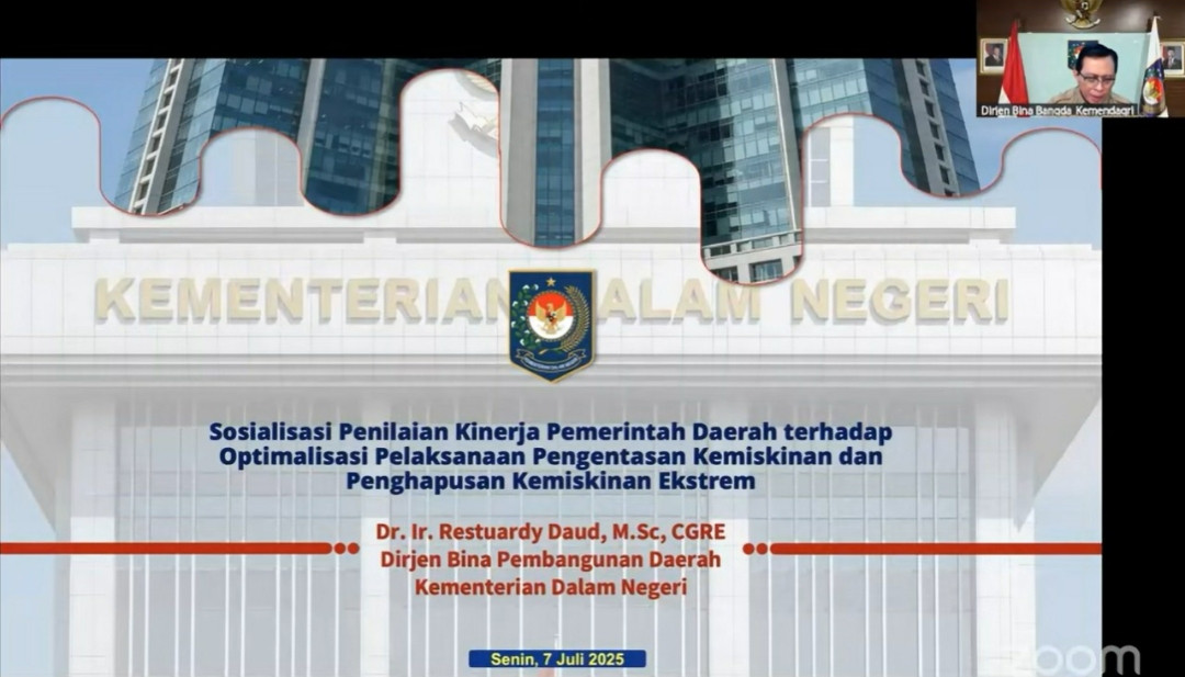 Pemkab Indramayu Perkuat Komitmen Entaskan Kemiskinan Ekstrem di Rakornas Kemendagri