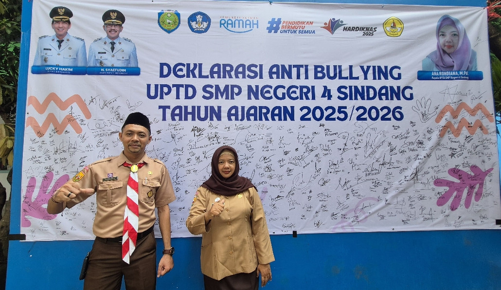 MPLS Ramah di SMPN 4 Sindang: Sambut Siswa Baru dengan Hangat, Tanpa Kekerasan, Penuh Inovasi