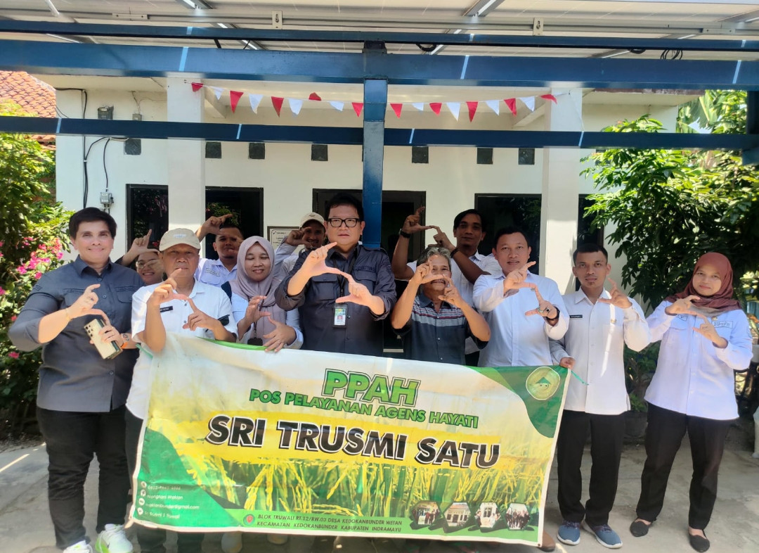 Dorong Pertanian Ramah Lingkungan, Kementan RI Apresiasi Kelompok Tani Agens Hayati di Indramayu