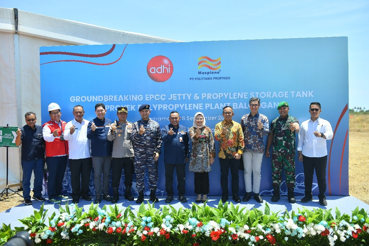 Tambah Kapasitas Produksi, Polytama Propindo Indramayu Lakukan Groundbreaking Pembangunan Jetty dan Storage Tank